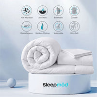 Comforter Set with Two Quilted Pillow Shams