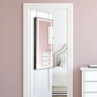42.5-Inch LED Mirror Jewelry Cabinet