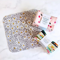 Porter Lee Reusable Cotton Towels — Assorted Prints
