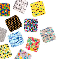 Porter Lee Reusable Cotton Towels — Assorted Prints